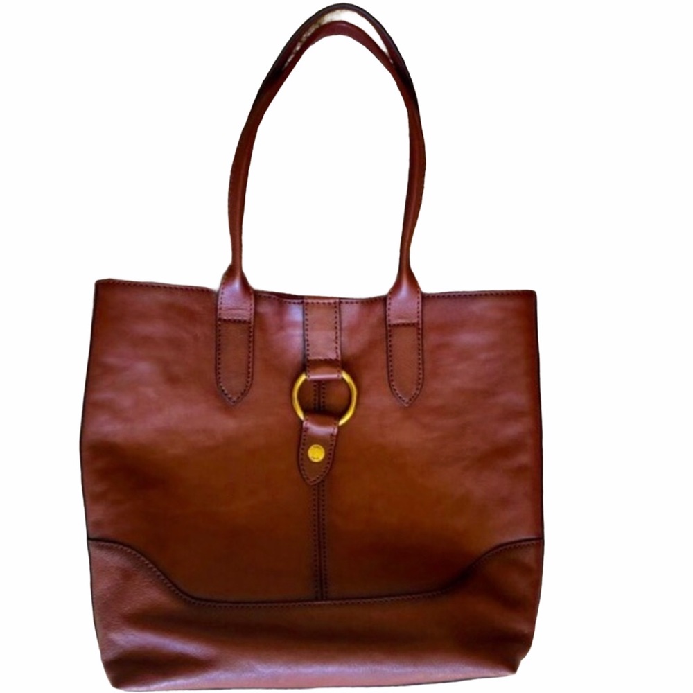 Never worn Frye Ring Leather Tote Extra La…